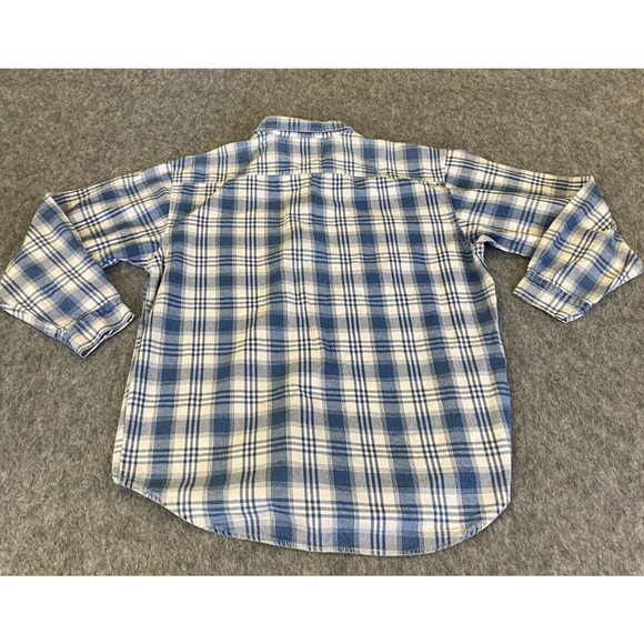 Vintage Javolis Plaid Button Up Cotton Longsleeve Shirt Sz Large - Picture 7 of 10